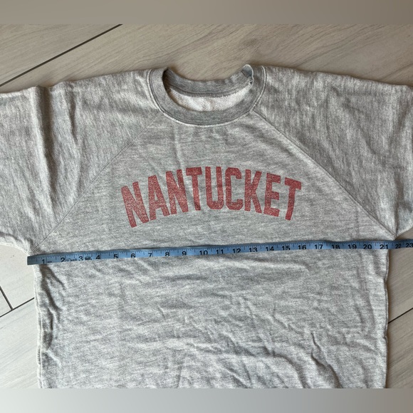 Free People Retro Brand “NANTUCKET” Sweatshirt New With Defect - Picture 4 of 7